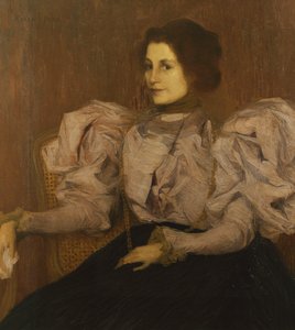 Porträtt av Madame Besnard, ca 1896 (olja på duk)