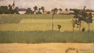 The Outskirts of a Village, ca. 1880.