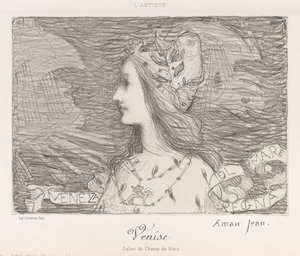 Venedig av Edmond François Aman Jean