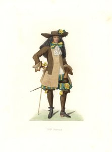 Gentleman i ceremoniell dräkt av Edmond Lechevallier Chevignard