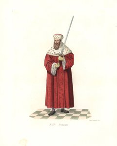 Maurice the Brave, kurfurst av Sachsen (1521-1553) av Edmond Lechevallier Chevignard