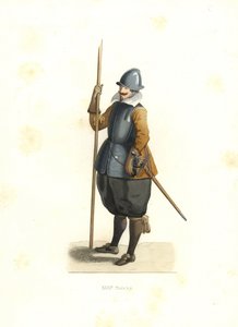Pikeman, Franska Flandern av Edmond Lechevallier Chevignard
