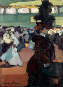På en bal, 1905.