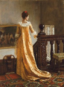 Det gyllene tåget, 1891 av Edmund Blair Leighton
