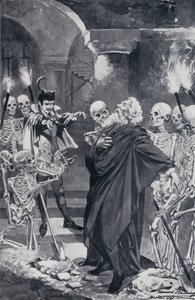 Illustration för Goethes Faust