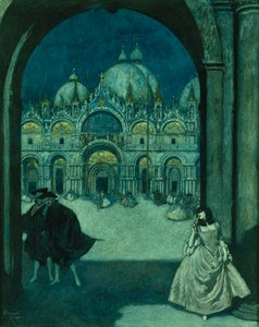 På Piazza San Marco av Edmund Dulac