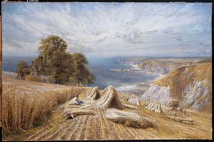 Skörd på sydkusten, 1869