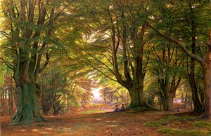 Leker i bokskogen, 1876 (wc)