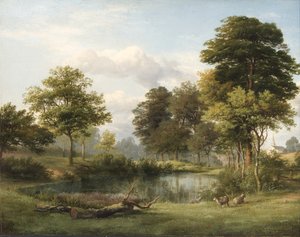 En scen vid Muswell Hill av Edmund Gill