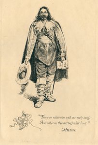 För Elizabethan Songs in Honour of Love and Beauty (litografi)