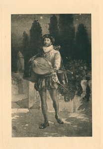 För Elizabethan Songs in Honour of Love and Beauty (litografi)