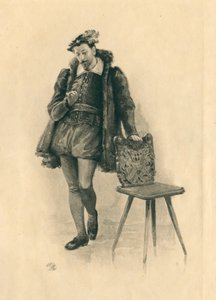 För Elizabethan Songs in Honour of Love and Beauty (litografi) av Edmund Henry Garrett
