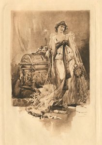 För Elizabethan Songs in Honour of Love and Beauty (litografi) av Edmund Henry Garrett