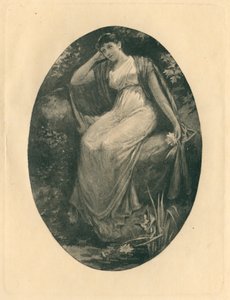 För Elizabethan Songs in Honour of Love and Beauty (litografi) av Edmund Henry Garrett