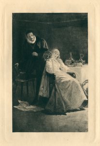 För Elizabethan Songs in Honour of Love and Beauty (litografi) av Edmund Henry Garrett