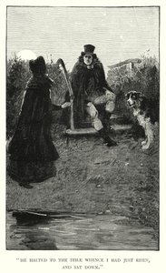 Illustration för Jane Eyre av Charlotte Bronte (gravyr)