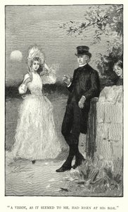 Illustration för Jane Eyre av Charlotte Bronte (gravyr)
