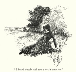 Illustration för Jane Eyre av Charlotte Bronte (litho) av Edmund Henry Garrett