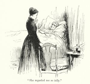 Illustration för Jane Eyre av Charlotte Bronte (litho) av Edmund Henry Garrett