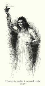Illustration för Jane Eyre av Charlotte Bronte (litho) av Edmund Henry Garrett