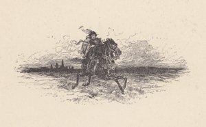 Illustration till The Eve of St Agnes av John Keats (litografi) av Edmund Henry Garrett