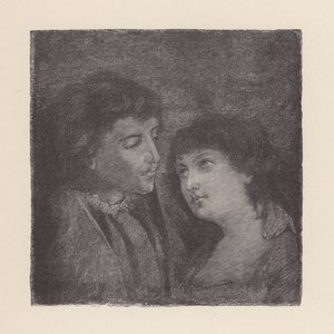 Illustration till The Eve of St Agnes av John Keats (litografi) av Edmund Henry Garrett
