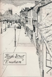 High Street Evesham, 1800-talet