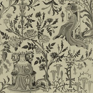 Lords & Ladies april 1928 (gouache på papper)