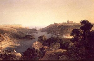 Utsikt över Whitby av Edmund John Niemann