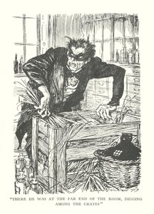 Illustration till R L Stevensons The Strange Case of Dr Jekyll  Mr Hyde (litografi) av Edmund Joseph (after) Sullivan