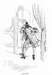 Illustration till Sheridans The School for Scandal (gravyr) av Edmund Joseph (after) Sullivan
