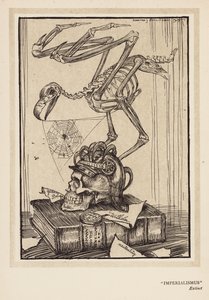 Kejsarens krans: "Imperialismus" (litografi) av Edmund Joseph (after) Sullivan