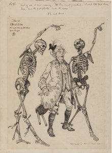 Old Bones måste gå ut... 1900 av Edmund Joseph Sullivan