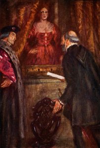 Robert Browning: My Last Duchess (färg litho)
