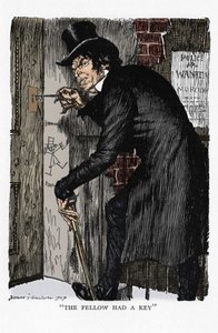 Scen från The Strange Case of Dr Jekyll and Mr Hyde av Robert Louis Stevenson, 1927