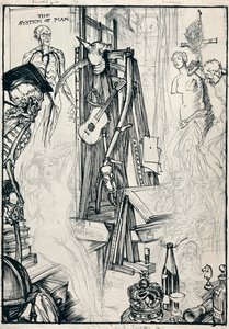 Serietecknaren - Etapp IV, c1920 av Edmund Joseph Sullivan