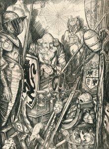 Symbolaffären, c1898, 1924 av Edmund Joseph Sullivan