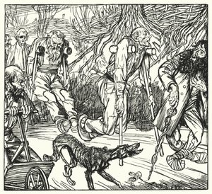 Illustration för Sarator Resorts av Edmund Joseph after Sullivan