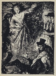 Illustration för Tennysons Maud av Edmund Joseph after Sullivan