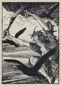 Illustration för Tennysons Maud av Edmund Joseph after Sullivan