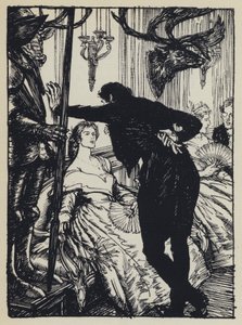 Illustration för Tennysons Maud av Edmund Joseph after Sullivan
