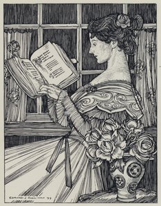 Tennyson, Illustration för A Dream of Fair Women and Other Poems