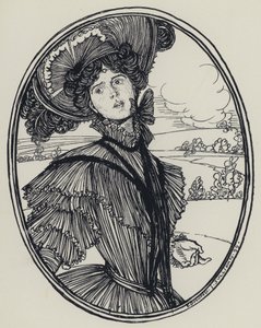 Tennyson, Illustration för A Dream of Fair Women and Other Poems av Edmund Joseph after Sullivan