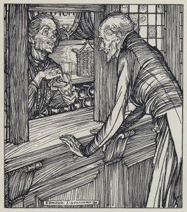 Tennyson, Illustration för A Dream of Fair Women and Other Poems av Edmund Joseph after Sullivan