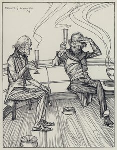 Tennyson, Illustration för A Dream of Fair Women and Other Poems av Edmund Joseph after Sullivan