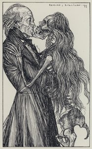 Tennyson, Illustration för A Dream of Fair Women and Other Poems av Edmund Joseph after Sullivan