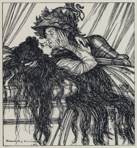 Tennyson, Illustration för A Dream of Fair Women and Other Poems