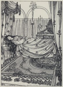 Tennyson, Illustration för A Dream of Fair Women and Other Poems