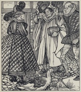 Tennyson, Illustration för A Dream of Fair Women and Other Poems av Edmund Joseph after Sullivan