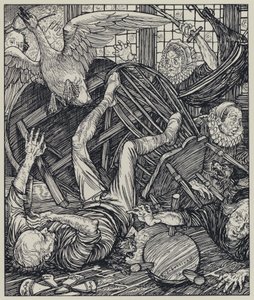 Tennyson, Illustration för A Dream of Fair Women and Other Poems av Edmund Joseph after Sullivan
